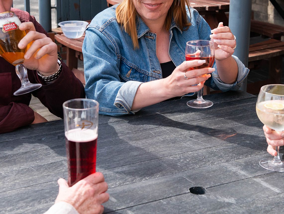 Your local pub garden 